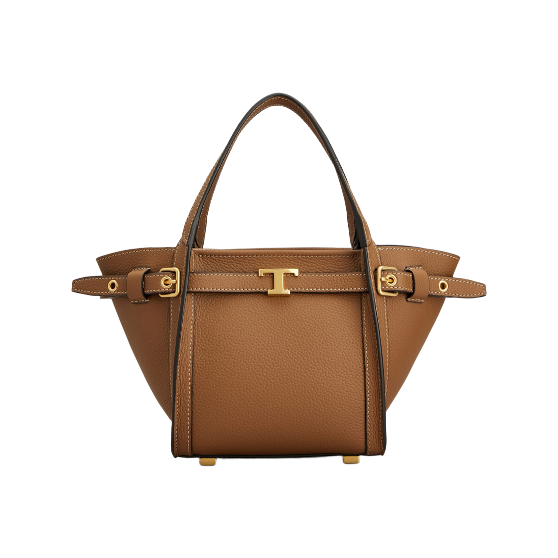 XBWTIMA0100WKAS600 Tod's T Signature Shopper Bag Mini Brown