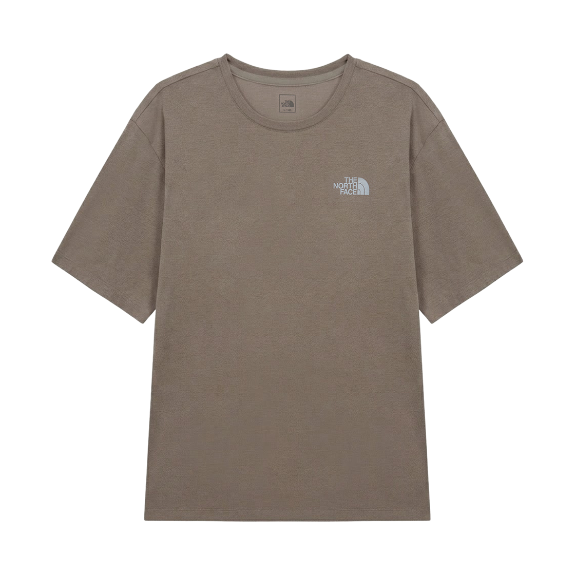 노스페이스 노 보더 숏슬리브 R/티셔츠 1 다크 베이지 - 26SS(The North Face No-Borders S/S R/T-Shirt 1 Dark Beige - 26SS) - 2
