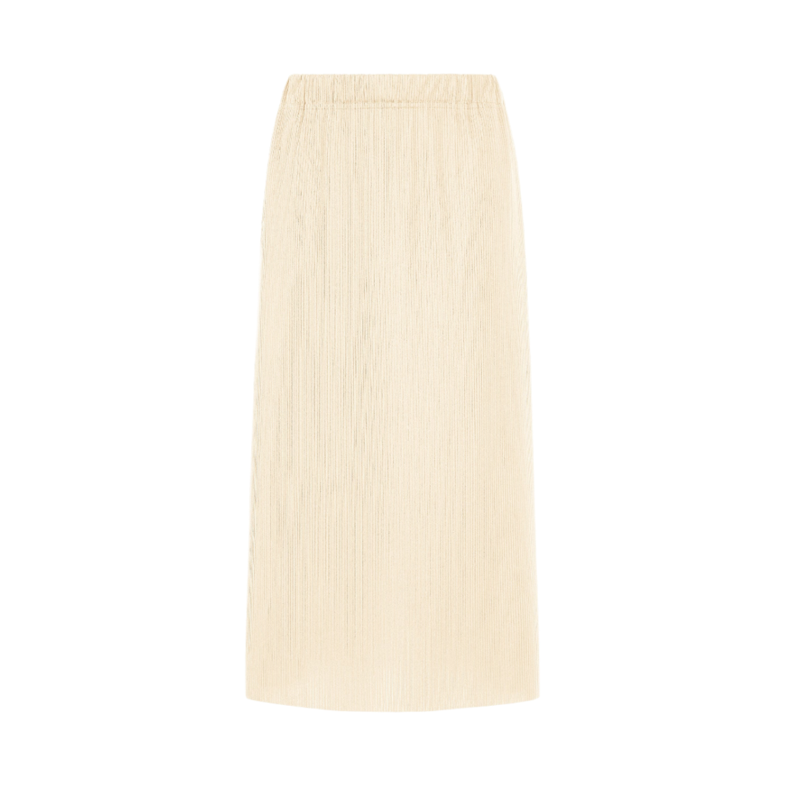 PP63-KG613-01 (W) Pleats Please Issey Miyake A-Poc Bottoms Skirt White