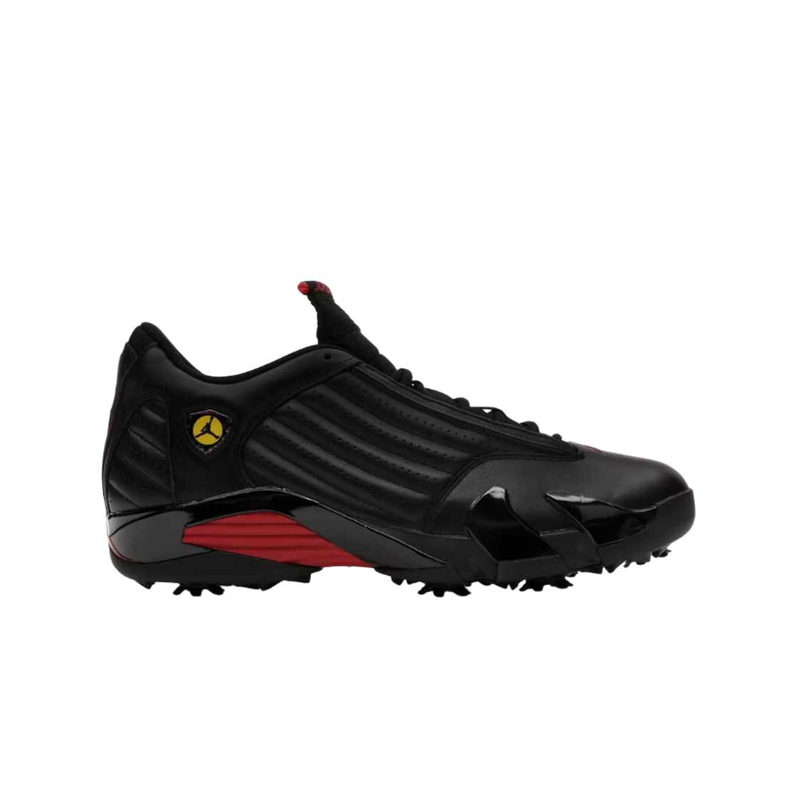 HJ7710-001 Jordan 14 G Black Varsity Red
