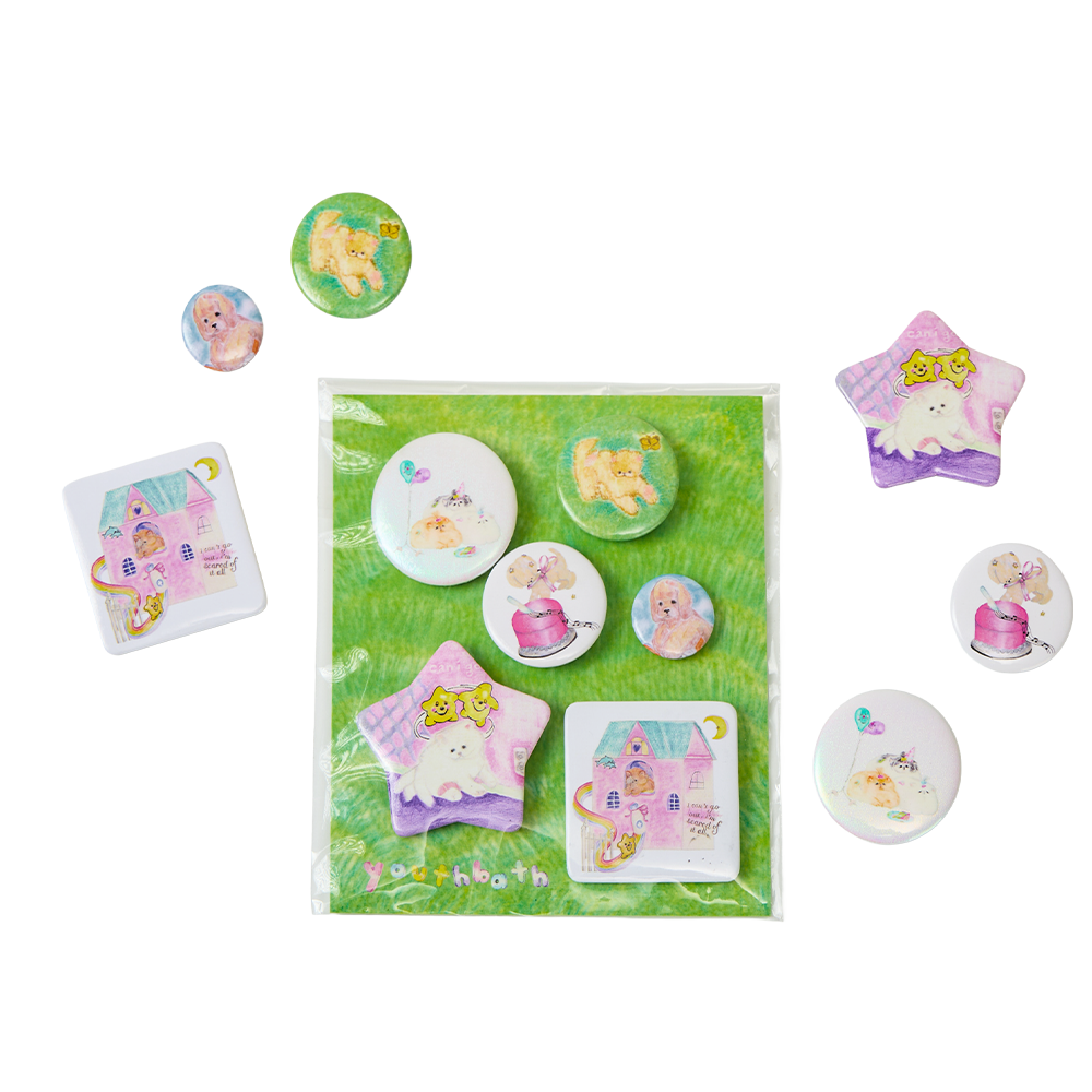 유쓰배쓰 x 못카 핀 컬렉션(YOUTHBATH x Motka Pin Collection) - 1