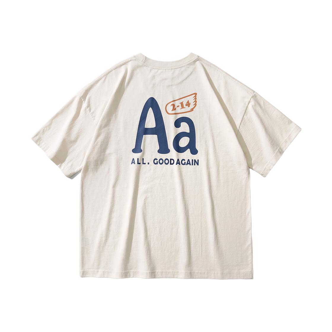 JUST4544_Cream_291 PERSTEP Good Again T-shirt Cream JUST4544