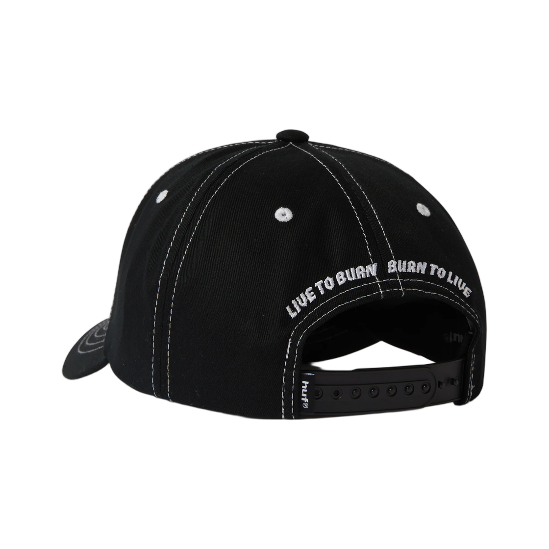 허프 x 스핏파이어 유니온 스냅백 햇 블랙(HUF x Spitfire Union Snapback Hat Black) - 2