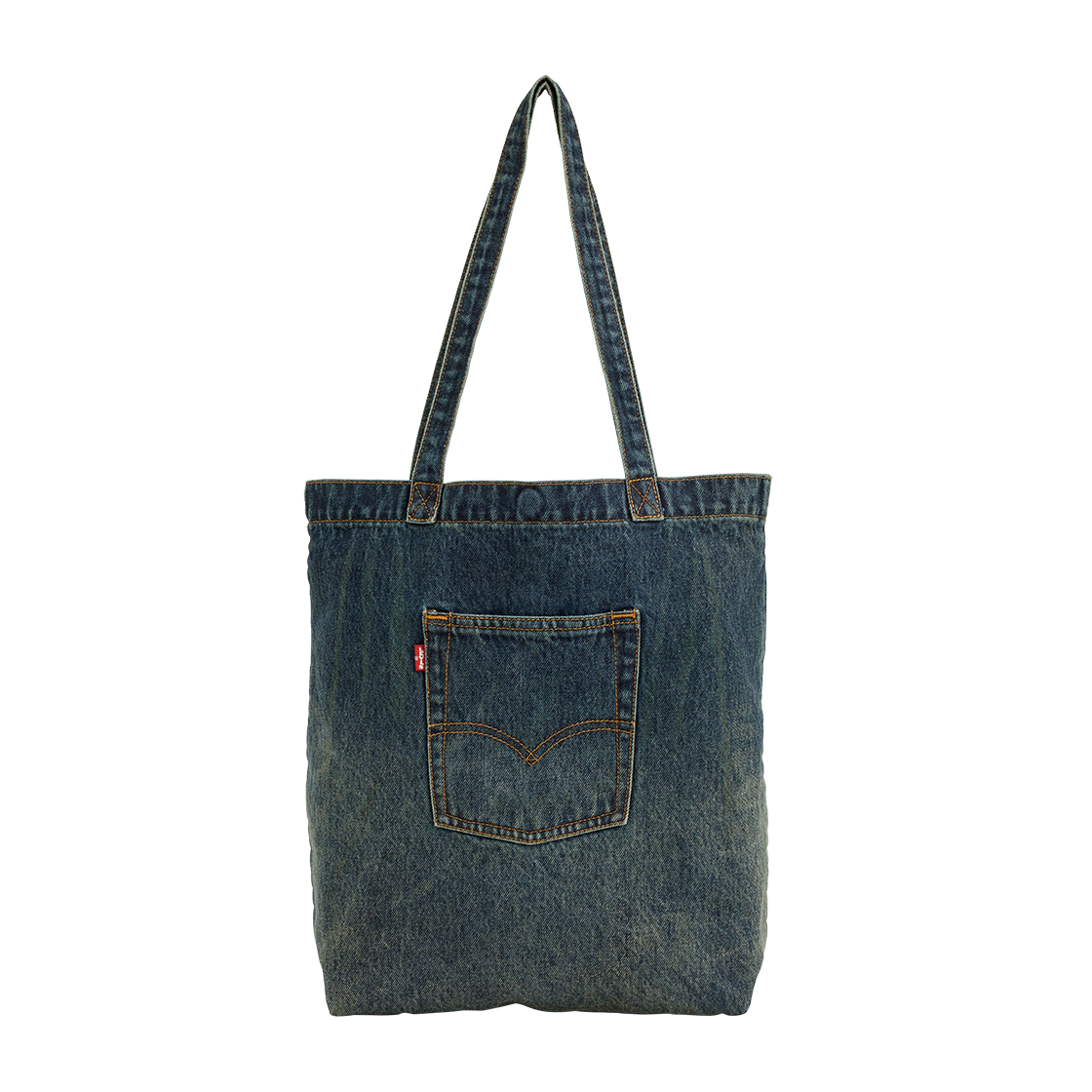 리바이스 백 포켓 토트백 다크 인디고(Levi's Back Pocket Totebag Dark Indigo)