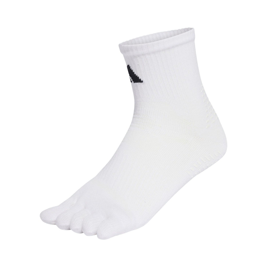 KE5463 Adidas Football 5-Toe Grip Socks White Black