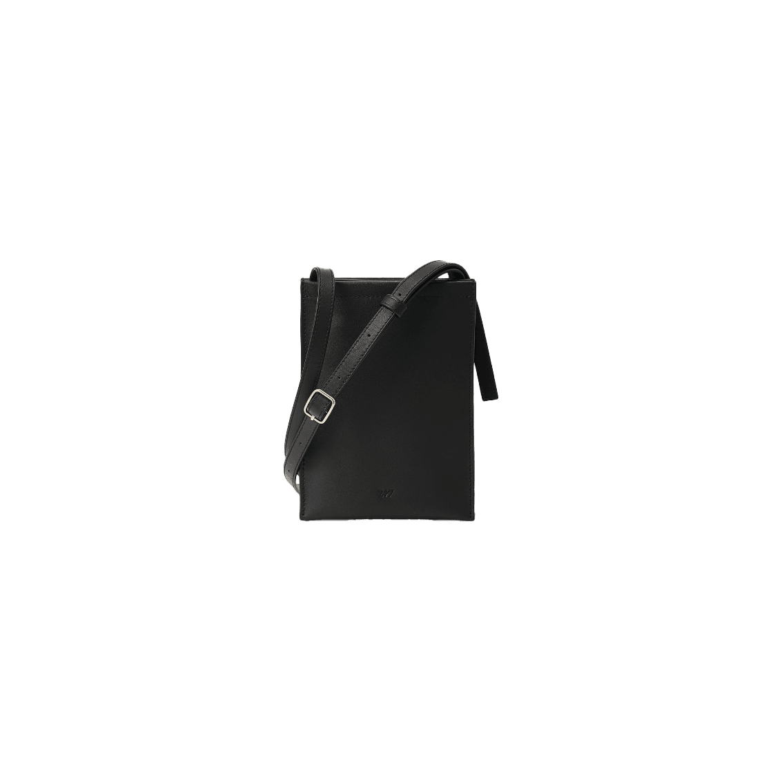 T0BAX25301BKX 24/7 series COW HIDE MESSANGER SMALL BAG BLACK (247)
