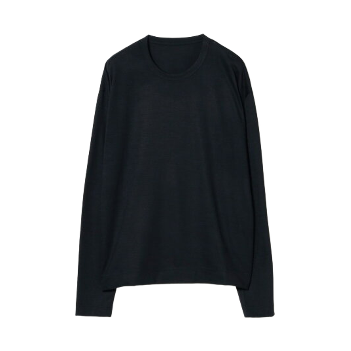 64-14-0294-355 (W) Demi-Luxe Beams x Sloane Wool Crewneck Long Sleeve Pullover Navy