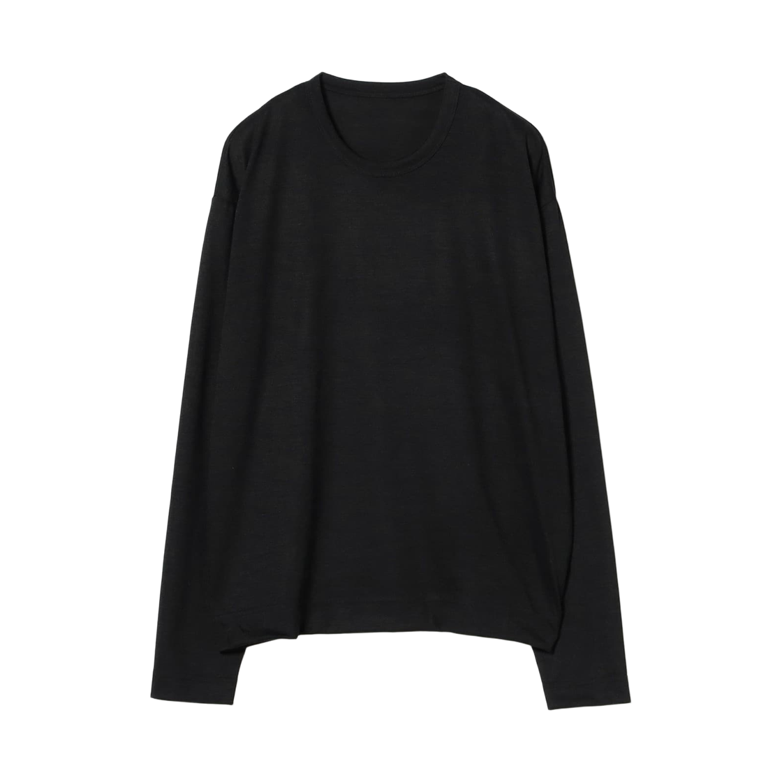 64-14-0294-355 (W) Demi-Luxe Beams x Sloane Wool Crewneck Long Sleeve Pullover Black