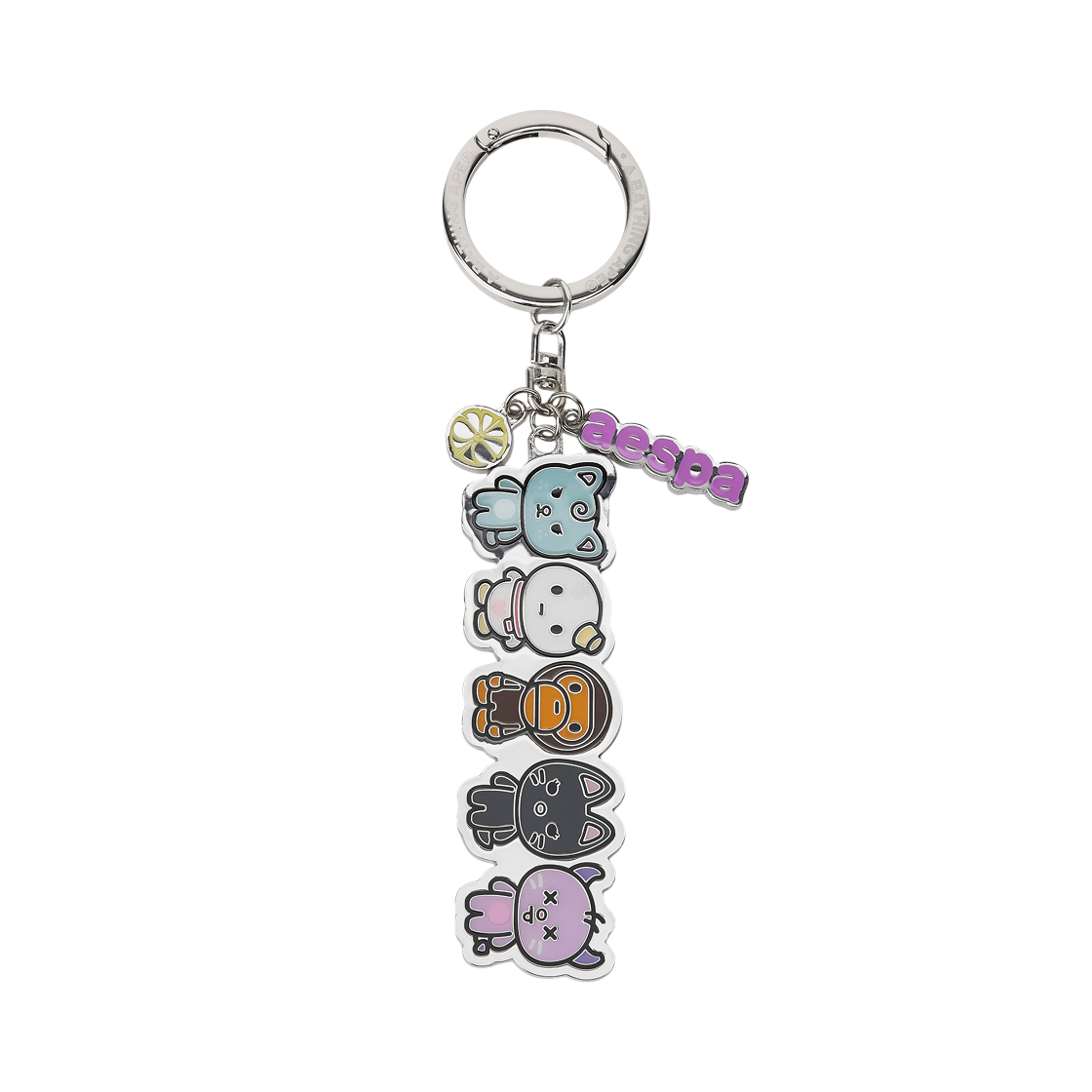 베이프 x 에스파 메탈 키체인 멀티(BAPE x Aespa Metal Keychain Multi) - 1