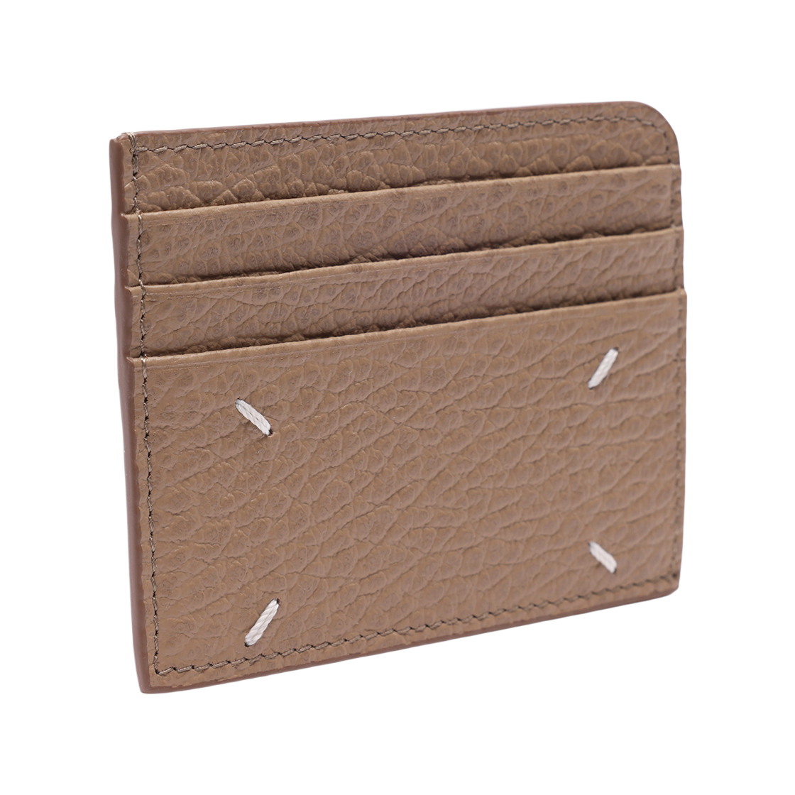 SA3VX0007_P4455_T2172_2 [25% 쿠폰] Maison Margiela Stitch Card Holder Chamois