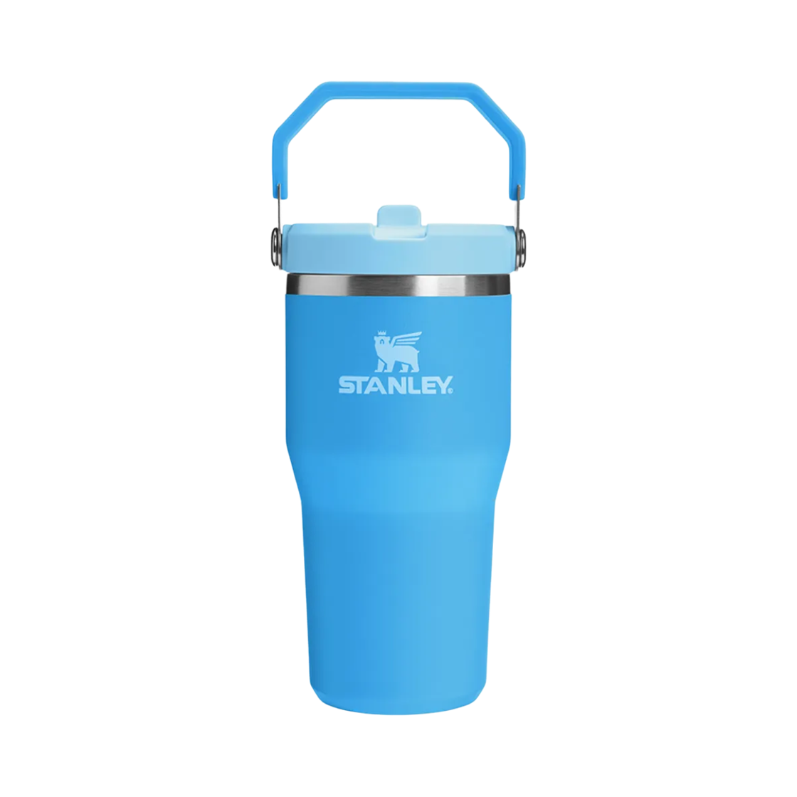 10-12044 Stanley The IceFlow Flip Straw 2.0 Tumbler 591ml Azure Blue