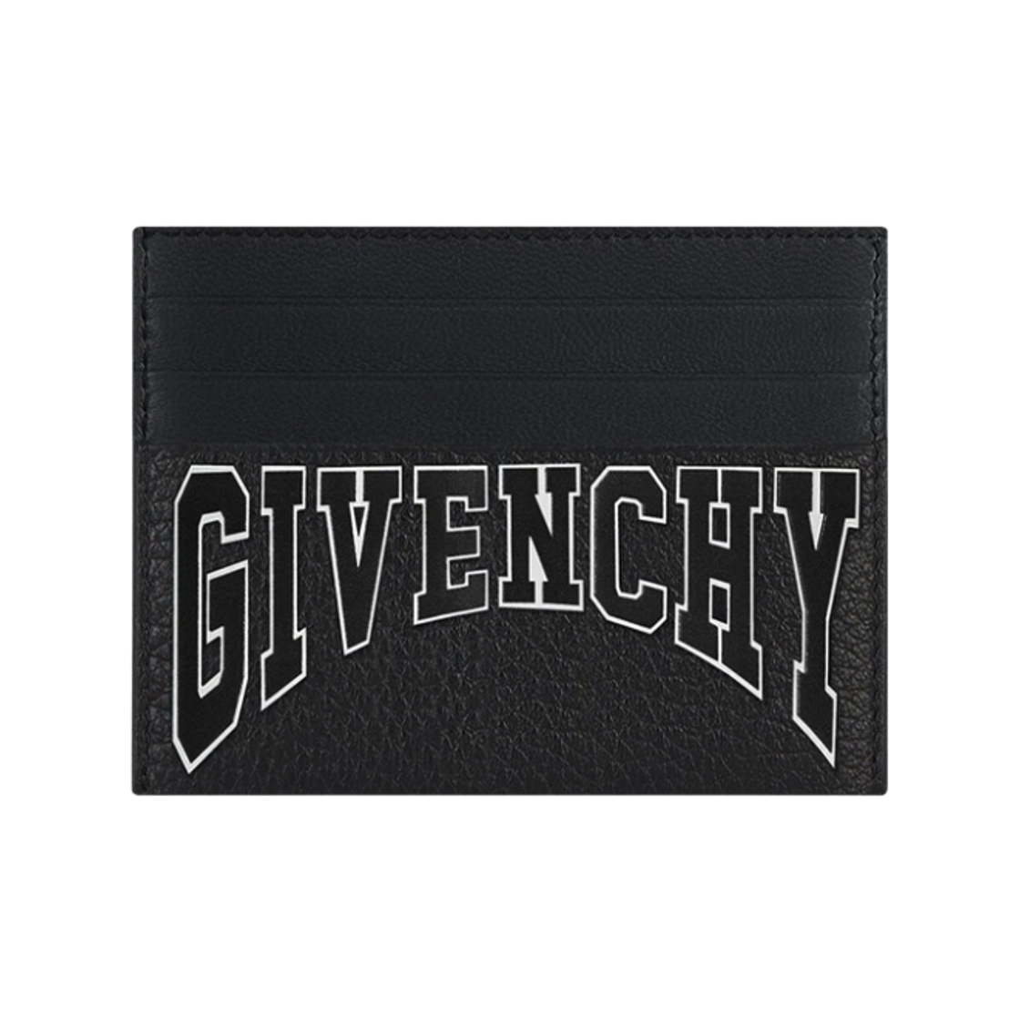 BK6099K1P0_001_22F [25% 쿠폰] Givenchy College Logo Card Holder Black