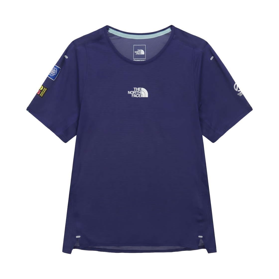 NT7US99B (W) The North Face W Summit High Trail S/S - Graphic Royal Blue - 26SS