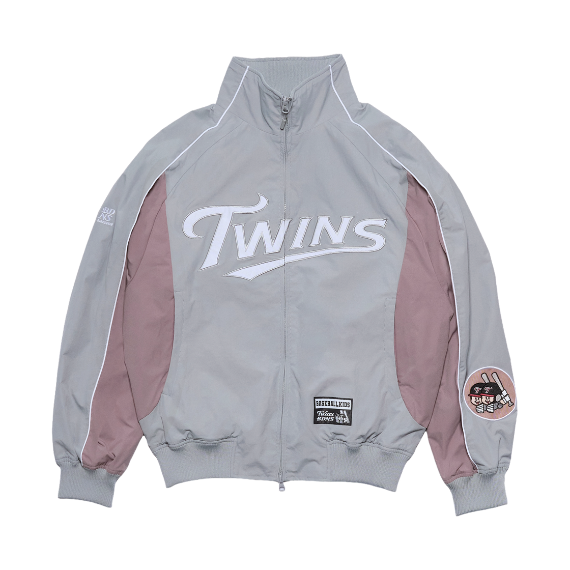 빠더너스 x 엘지트윈스 더그아웃 자켓 버전 2 그레이(BDNS x LG TWINS Dugout Jacket Ver.2 Grey) - 1