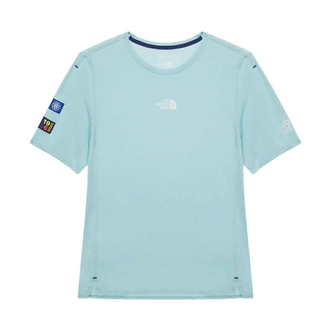 NT7US83B The North Face M Summit High Trail S/S - Graphic Pastel Blue - 26SS