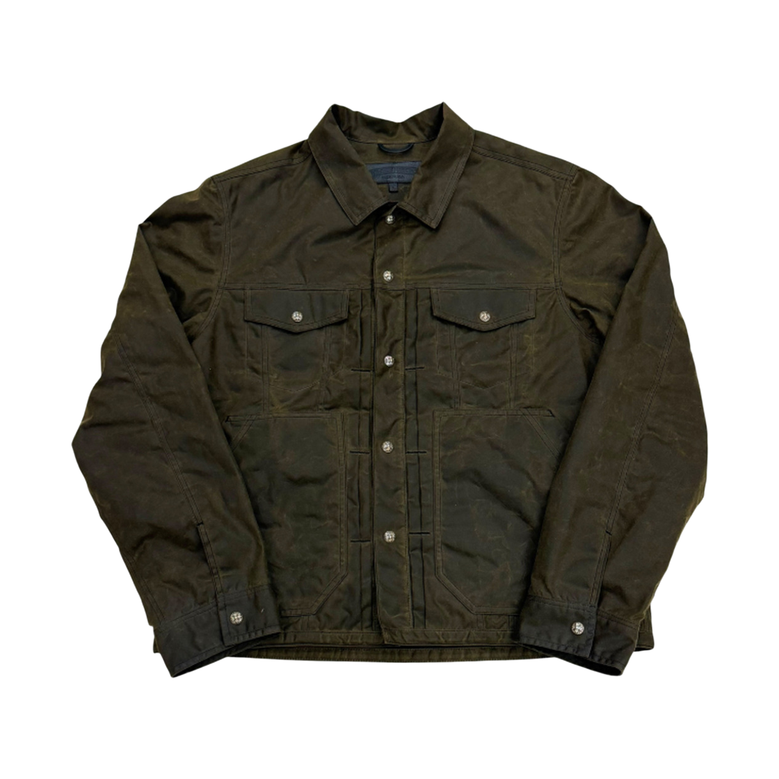 970073 the dosan_ Chrome Hearts Wax Coating Jacket