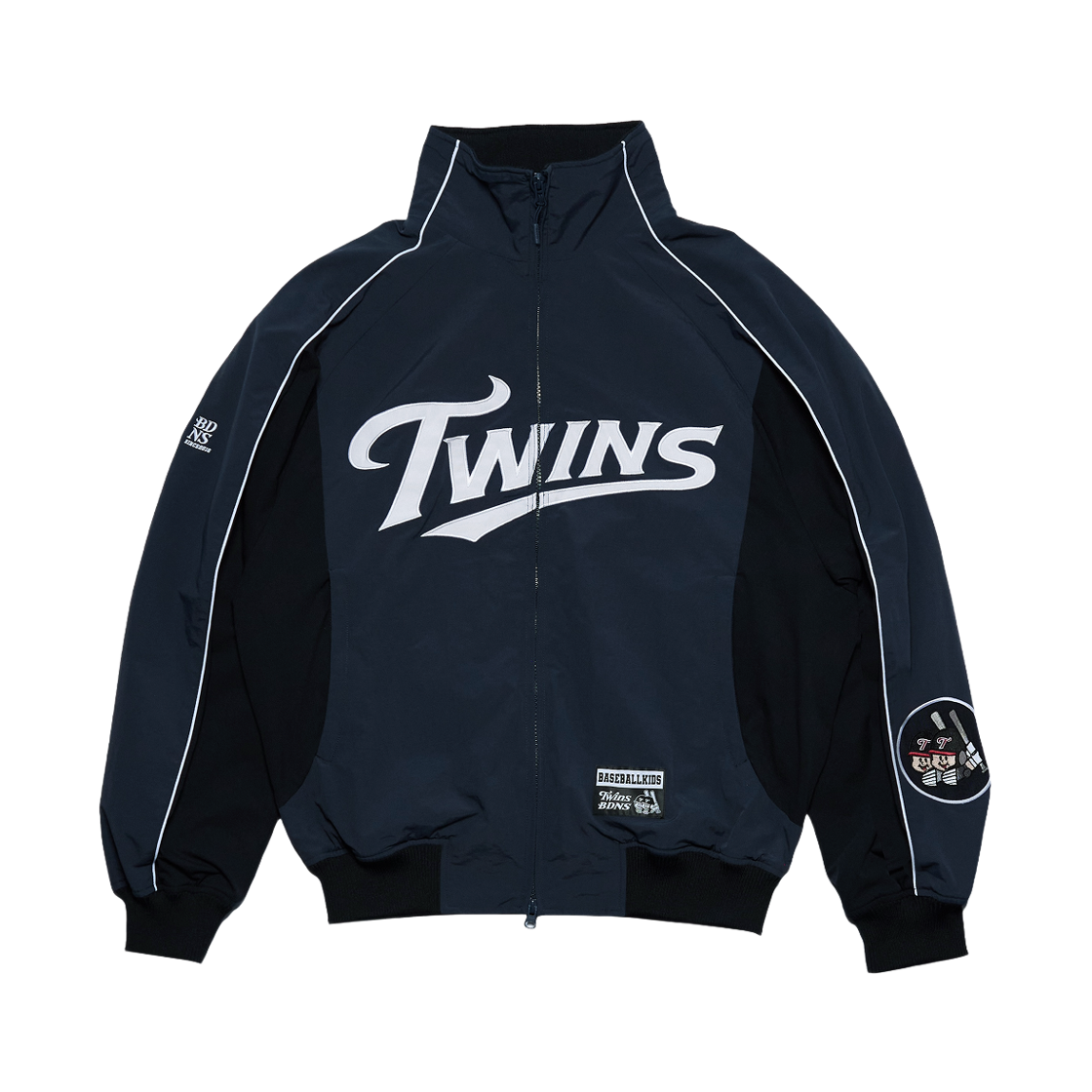 빠더너스 x 엘지트윈스 더그아웃 자켓 버전 2 네이비(BDNS x LG TWINS Dugout Jacket Ver.2 Navy) - 1