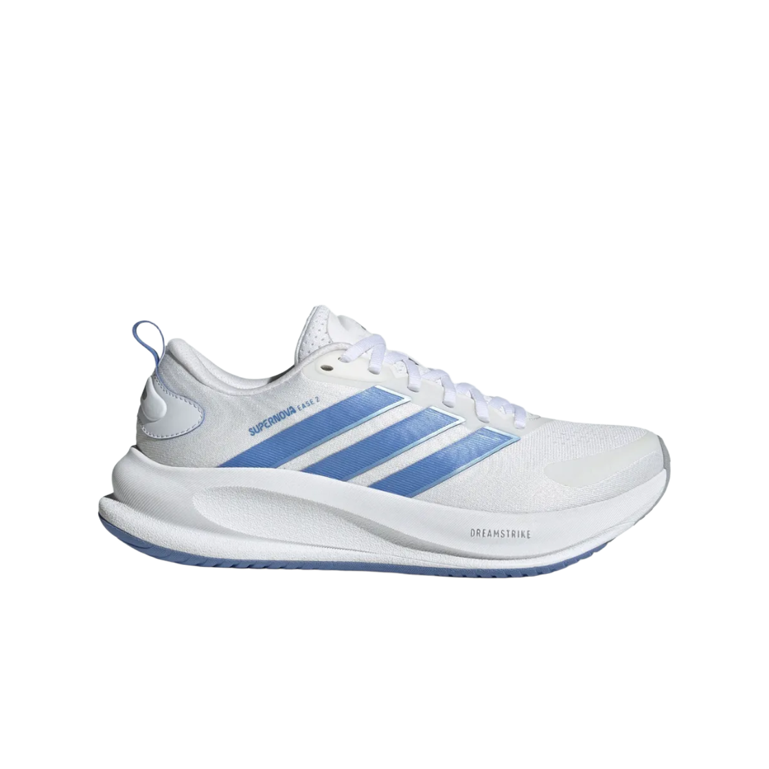 JQ1821 (W) Adidas Supernova Ease 2 Cloud White Blue Fusion