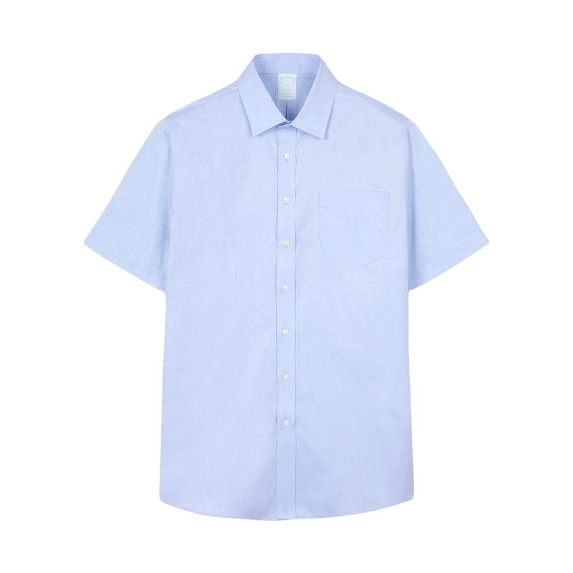 브룩스브라더스 논아이론 에인즐리 반팔 드레스셔츠 라이트블루(BrooksBrothers Non-Iron Ainsley Short Sleeve Dress Shirt Light Blue)