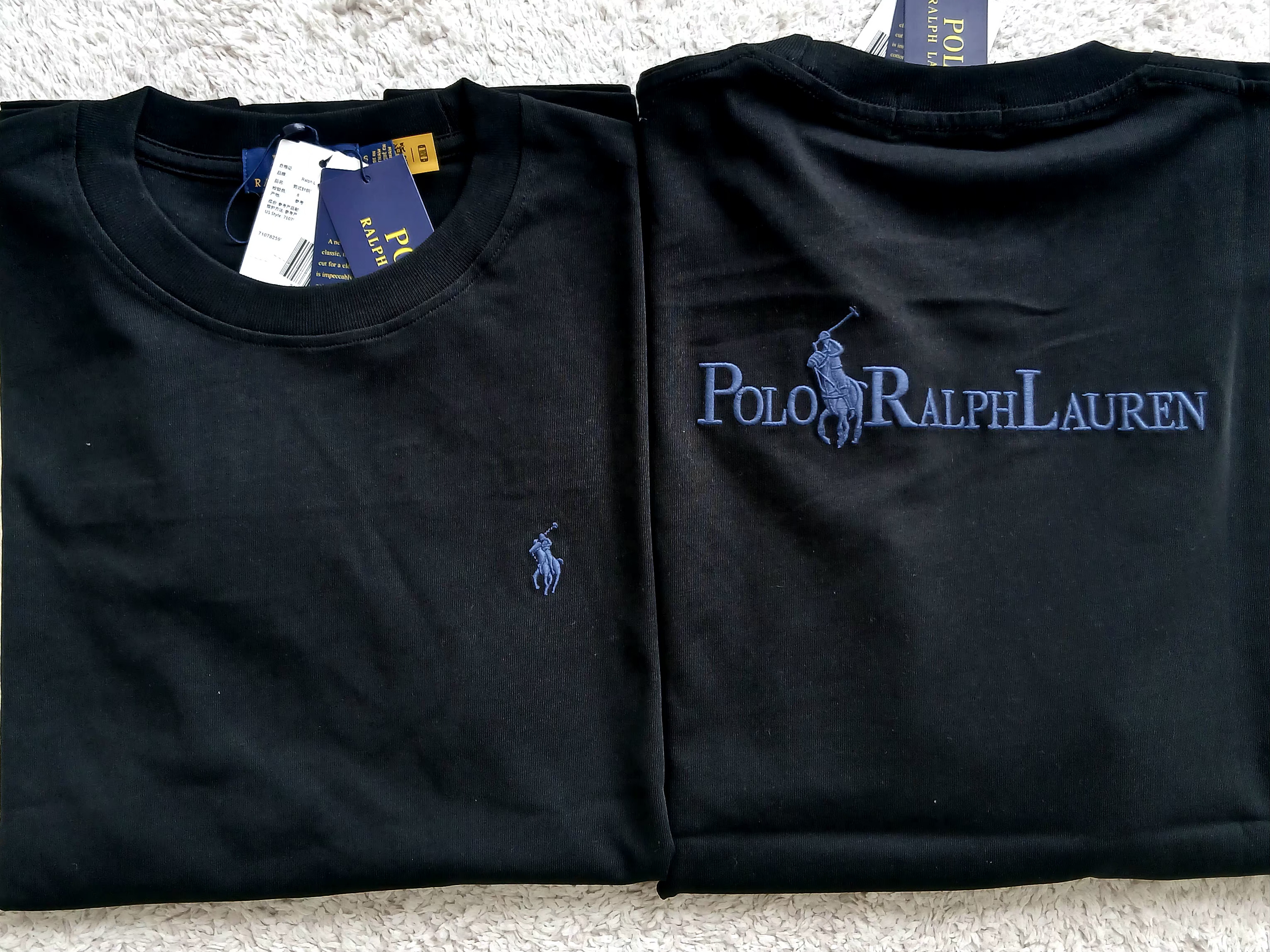[20% 적립] Polo Ralph Lauren Relaxed Fit Logo Jersey T-Shirt Nevis - 25FW, [10% 적립] Polo Ralph Lauren Relaxed Fit Logo Jersey T-Shirt Deep Grey - 26FW 착용 스타일 - 5