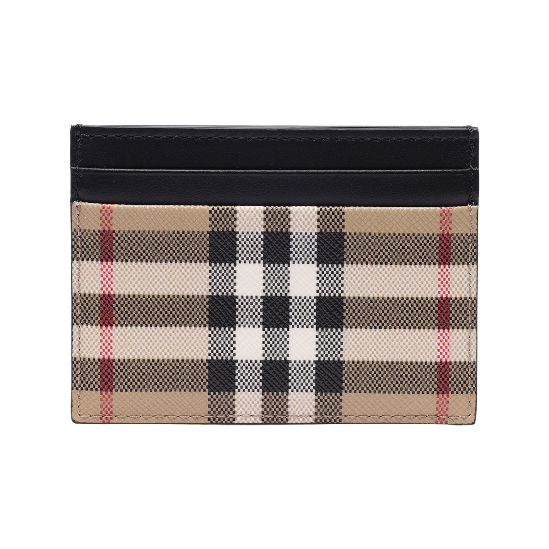 8065633_ARCHIVE_BEIGE_2 [25% 쿠폰] Burberry Vintage Check and Leather Card Case Archive Beige