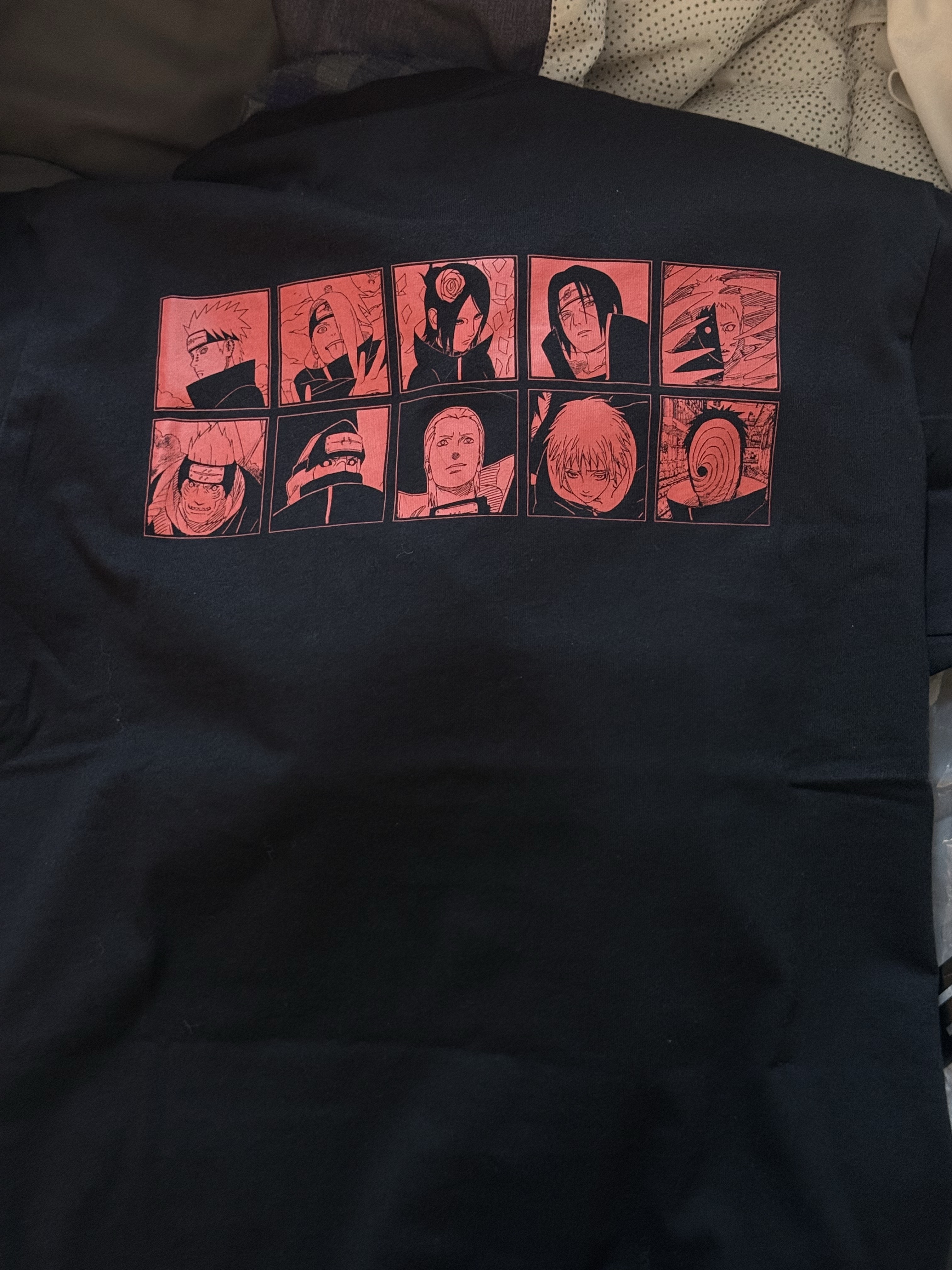 Uniqlo UT Shueisha 100th Anniversary Naruto T-Shirt Black 착용 스타일