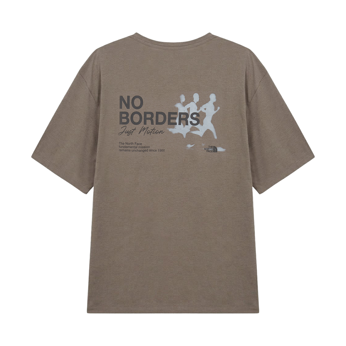 NT7US84C The North Face No-Borders S/S R/T-Shirt 1 Dark Beige - 26SS