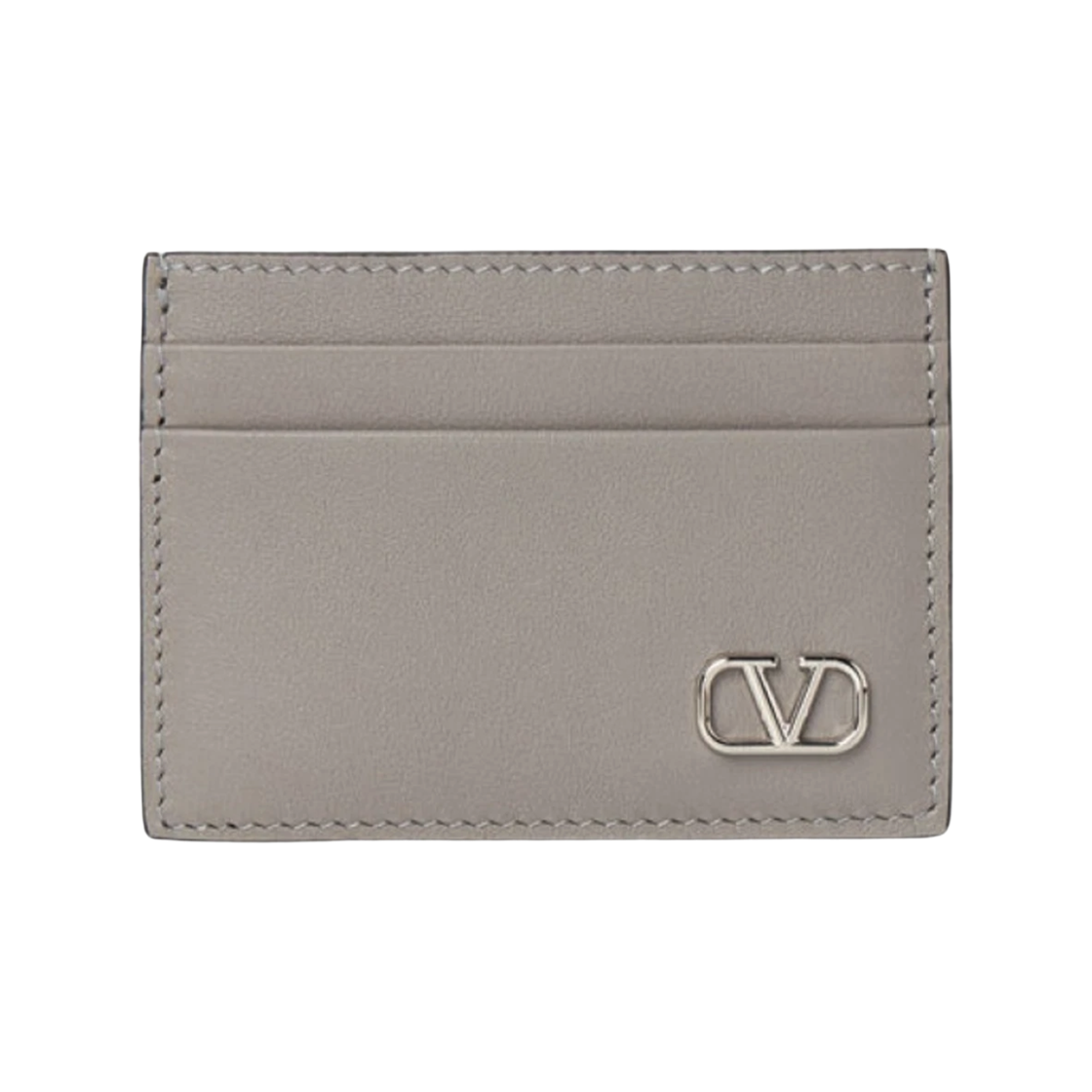 1Y0P0T83_LMV_G09_22F [25% 쿠폰] Valentino Vlogo Card Holder Pearl Grey