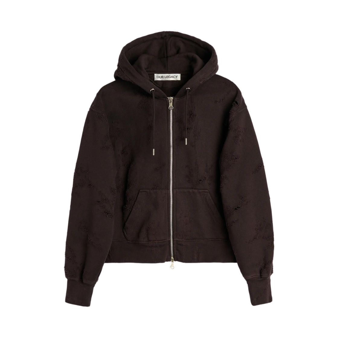 W4266MB (W) Our Legacy Mischief Hood Burnt Bouquet Star Fleece