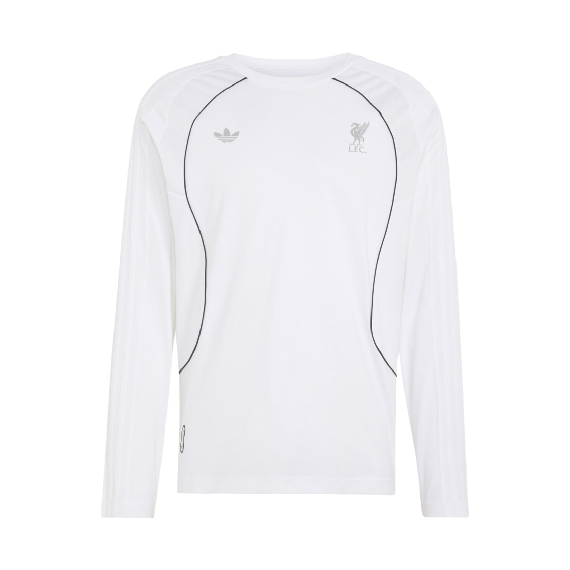 아디다스 리버풀 FC 팀가이스트 26 롱슬리브 티셔츠 화이트 - KR 사이즈 (논 마킹 버전)(Adidas Liverpool FC Teamgeist 26 Longsleeve T-Shirt White - KR Sizing (Non Marking Ver.))
