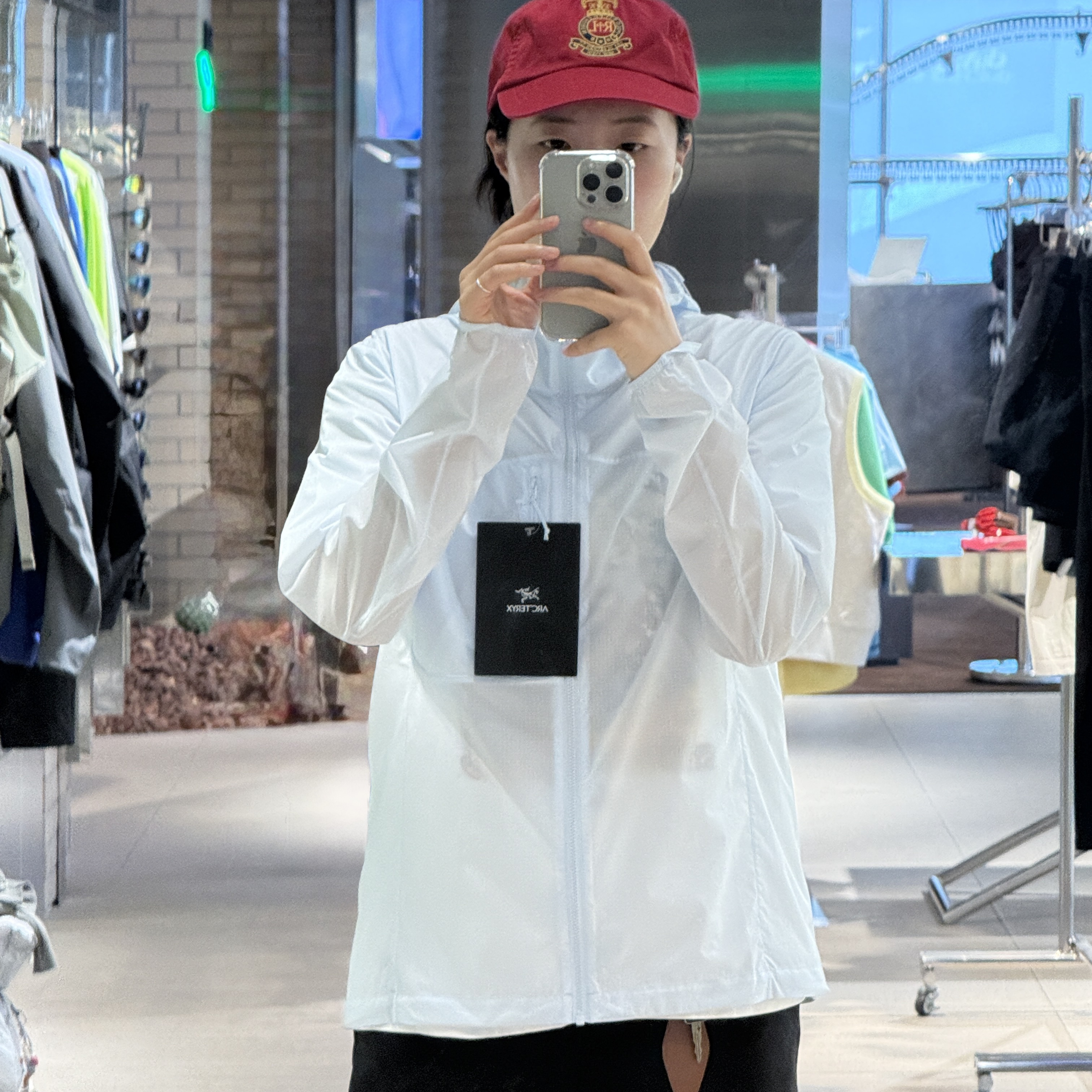 Arc'teryx Squamish Hoody Arctic Silk, (W) Arc'teryx Squamish Hoody Atmos 착용 스타일 - 6