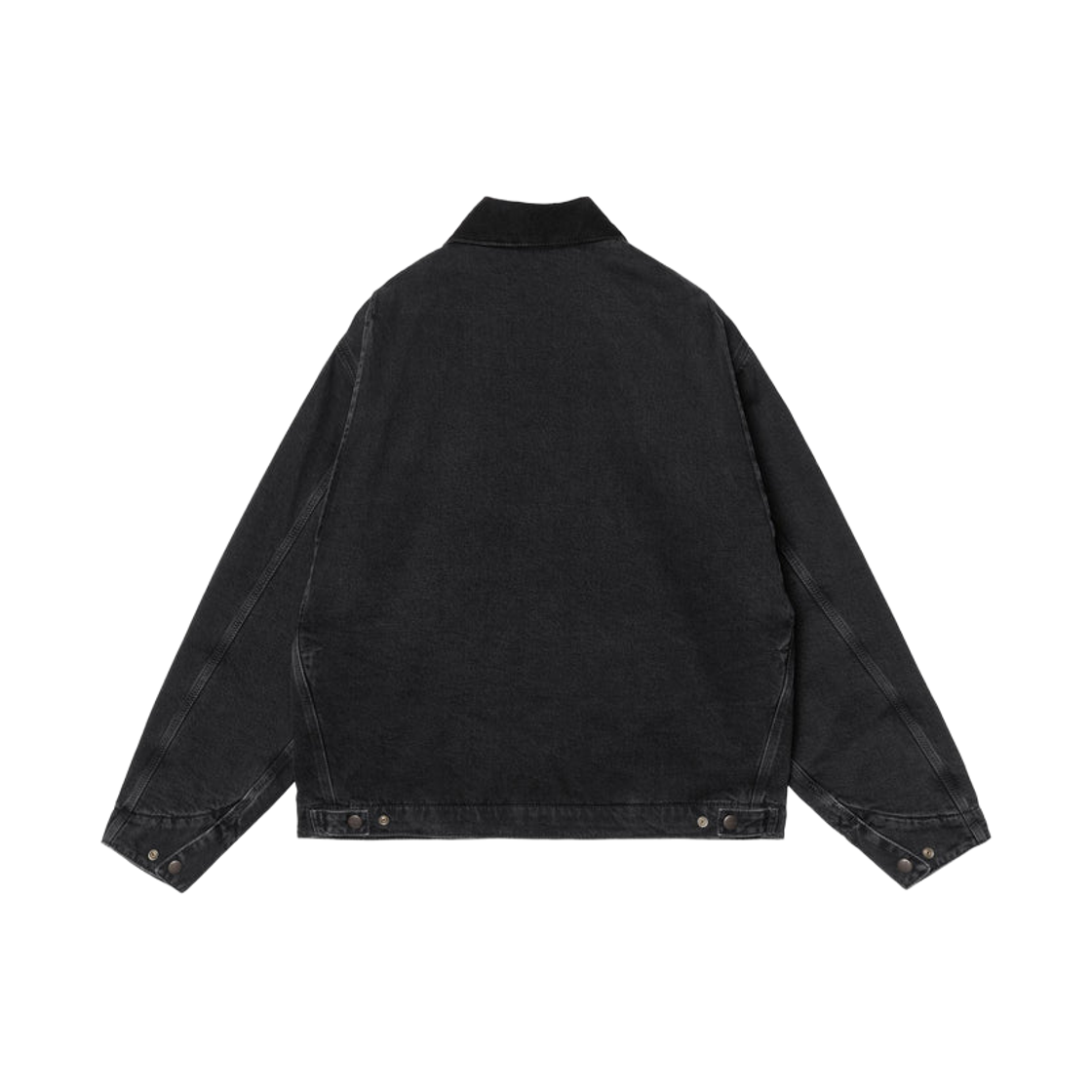 칼하트 WIP OG 디트로이트 윈터 자켓 블랙 스톤 워시드 블랙(Carhartt WIP OG Detroit Winter Jacket Black Stone Washed Black) - 2
