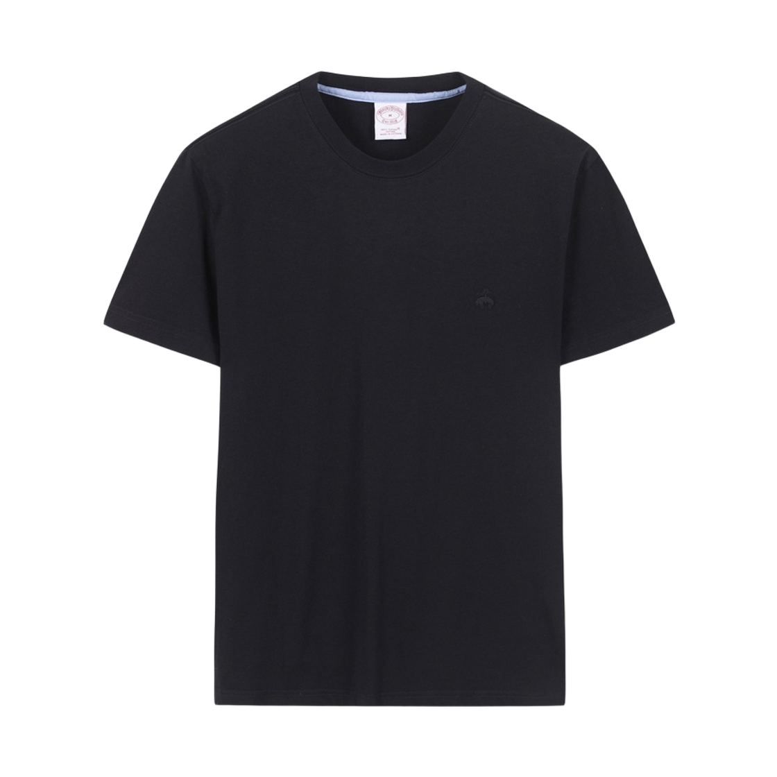 브룩스브라더스 수피마 골든플리스 로고 티셔츠 블랙(BrooksBrothers Supima Golden Fleece Logo T-Shirt Black)