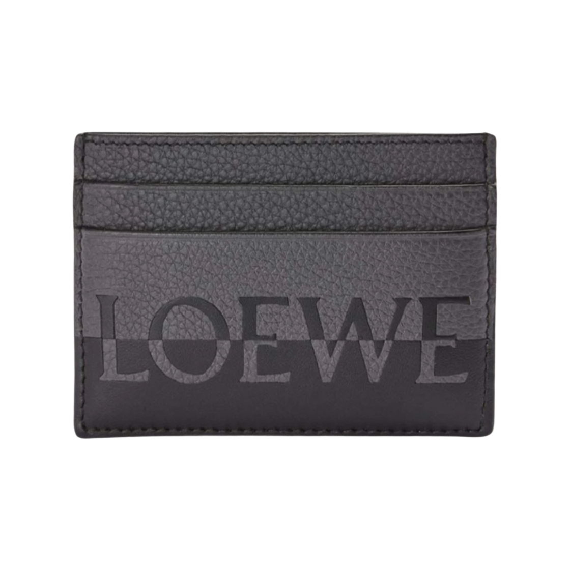 C314322X01_1268_22S [25% 쿠폰] Loewe Signature Plain Calfskin Card Holder Anthracite Black