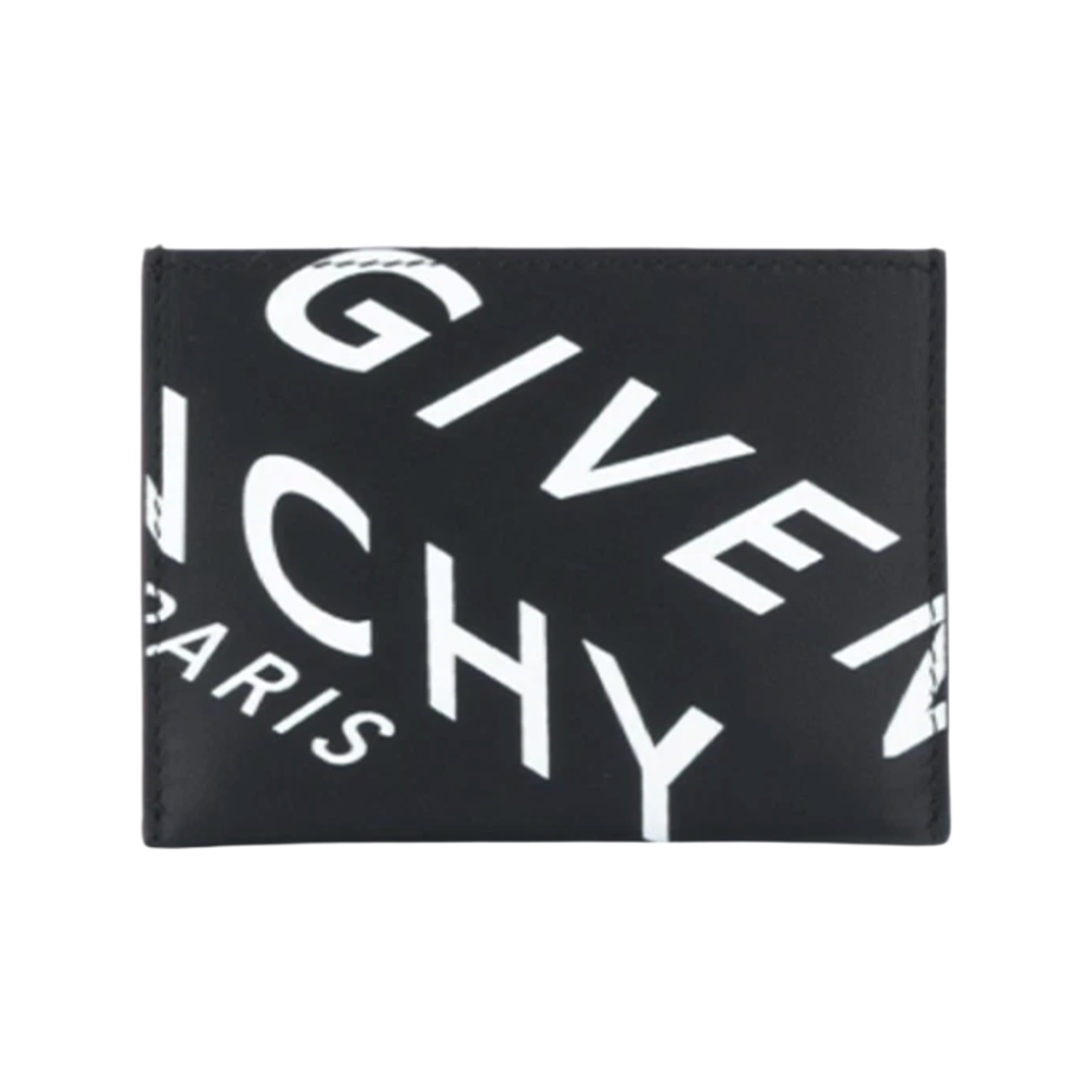 BK6003K0XG_004_20F [25% 쿠폰] Givenchy Refracted Logo Card Holder Black White