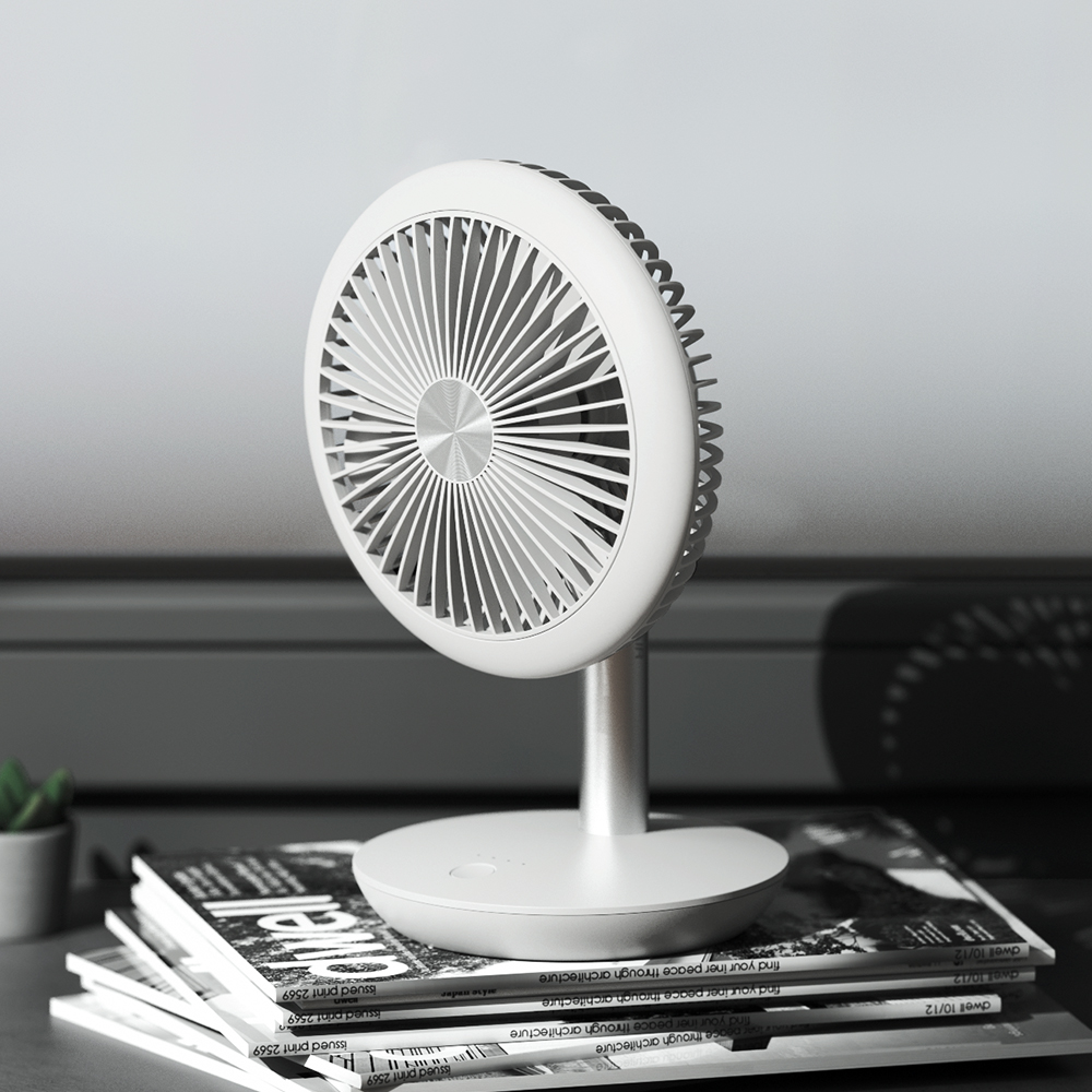 솔러스에어 BLDC 무선선풍기 캠핑 탁상용선풍기 미니 무선써큘레이터 소형 책상 AIR601TF(Sollus Air Wireless Fan, Camping Desk Fan Mini BLDC Wireless Circulator Compact Desk AIR601TF) - 5