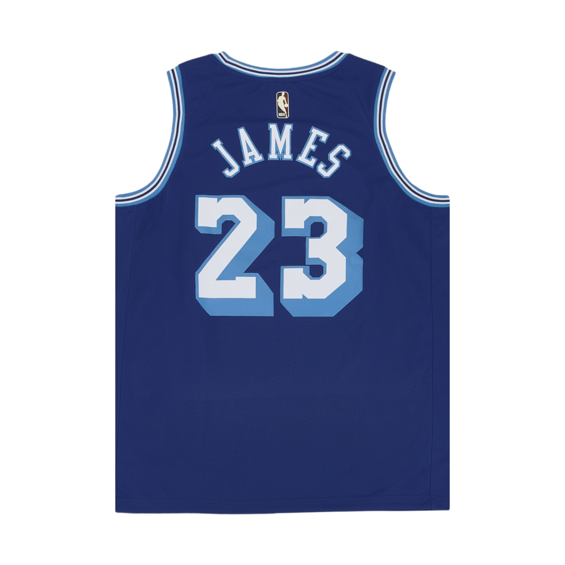 나이키 르브론 제임스 LA 레이커스 클래식 에디션 2020 NBA 스윙맨 저지 러쉬 블루(Nike LeBron James LA Lakers Classic Edition 2020 NBA Swingman Jersey Rush Blue) - 2