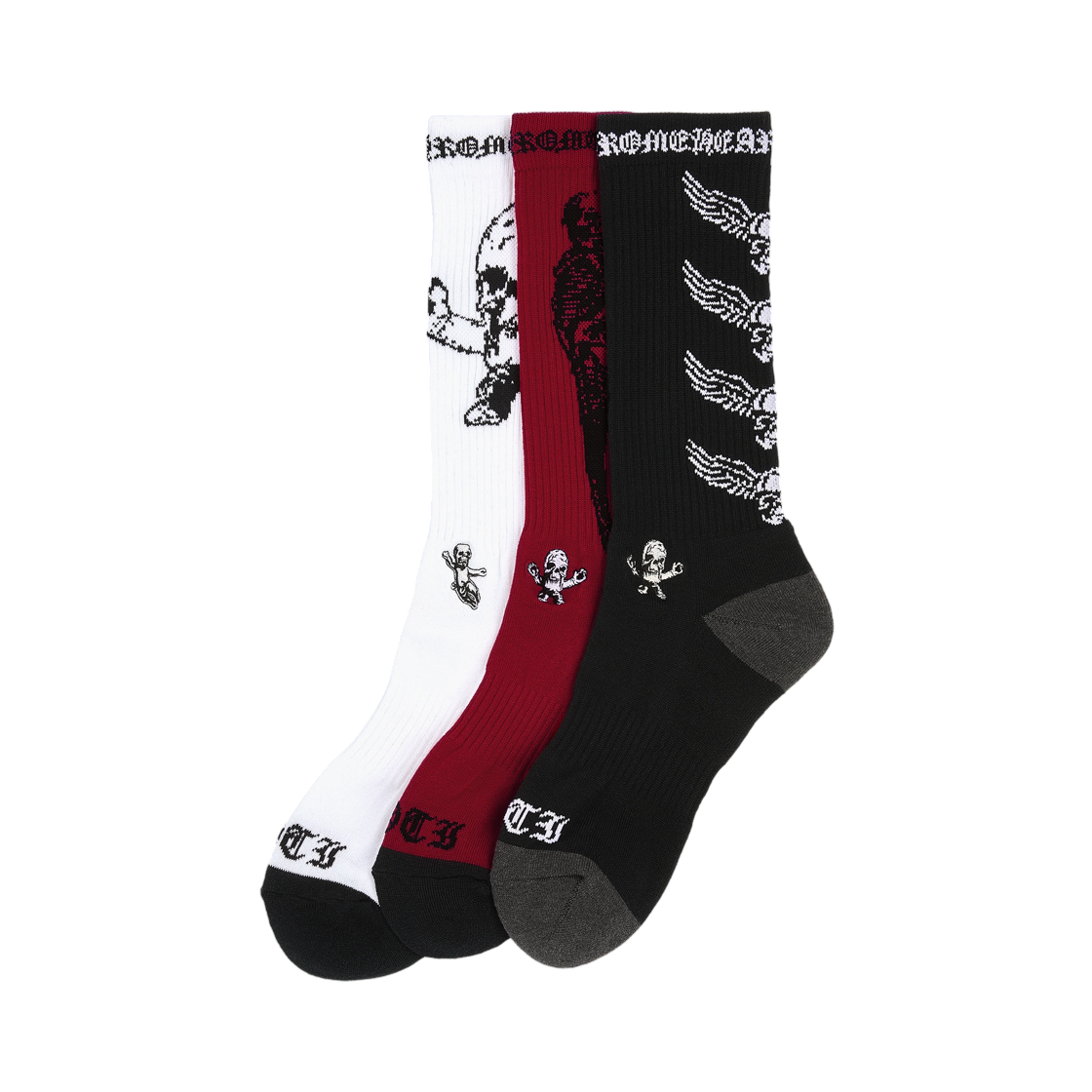 - Chrome Hearts Foti Socks (Set of 3)