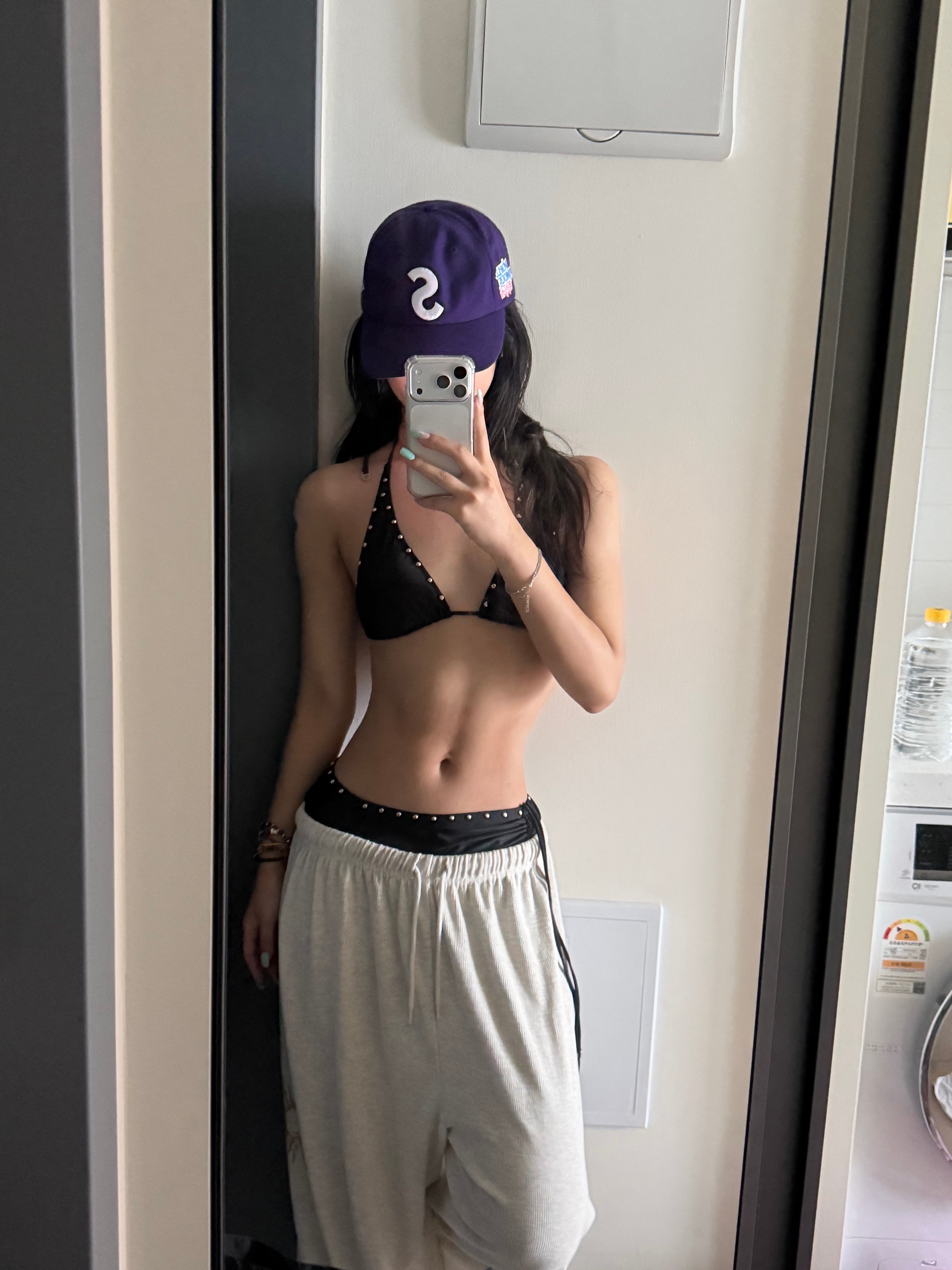 Supreme World Famous S Logo 6-Panel Purple - 26SS 착용 스타일 - 1