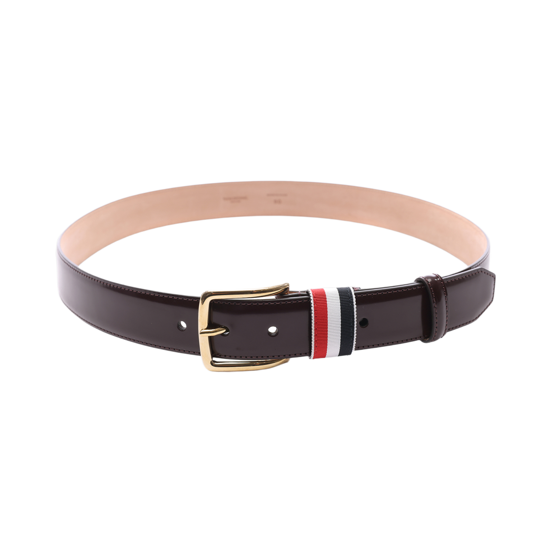 MCX039A L0045 205 25F [25% 쿠폰] Thom Browne Belt Brown