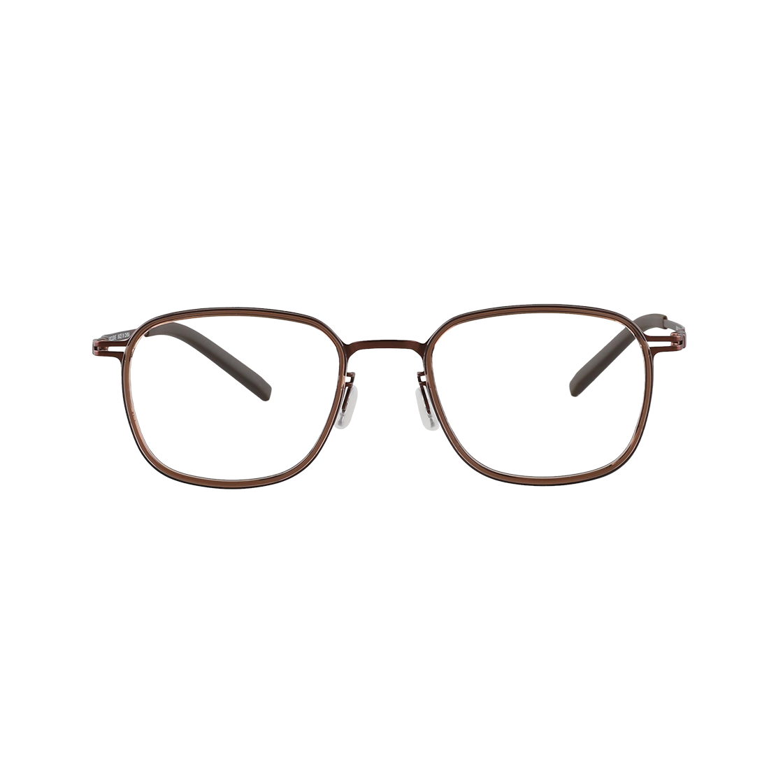 SPACE C2+블루라이트차단 2DITOR ACE Square Unisex Lightweight UV and Blue Light Blocking Glasses C2 Browon