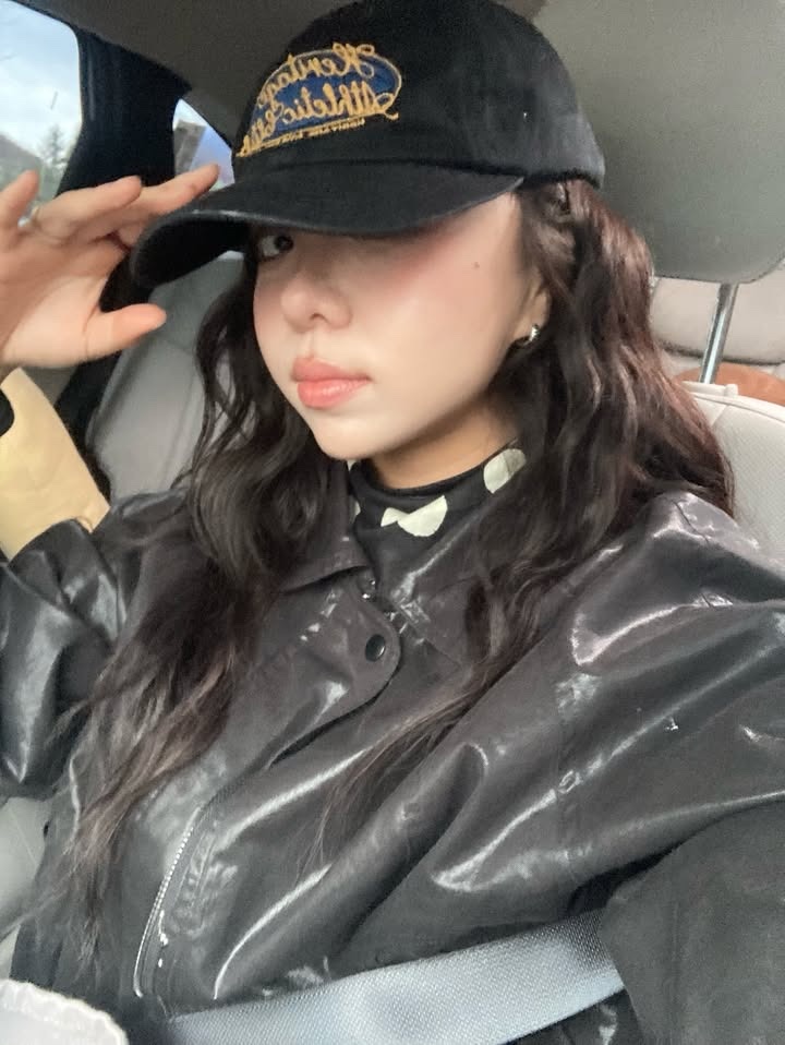 UNIVERSE GARMENT Universe Sign Washing Ball Cap Black 착용 스타일