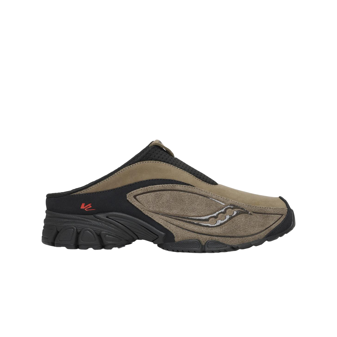 S101074-1004 Saucony Progrid V2 Mule Trek Black