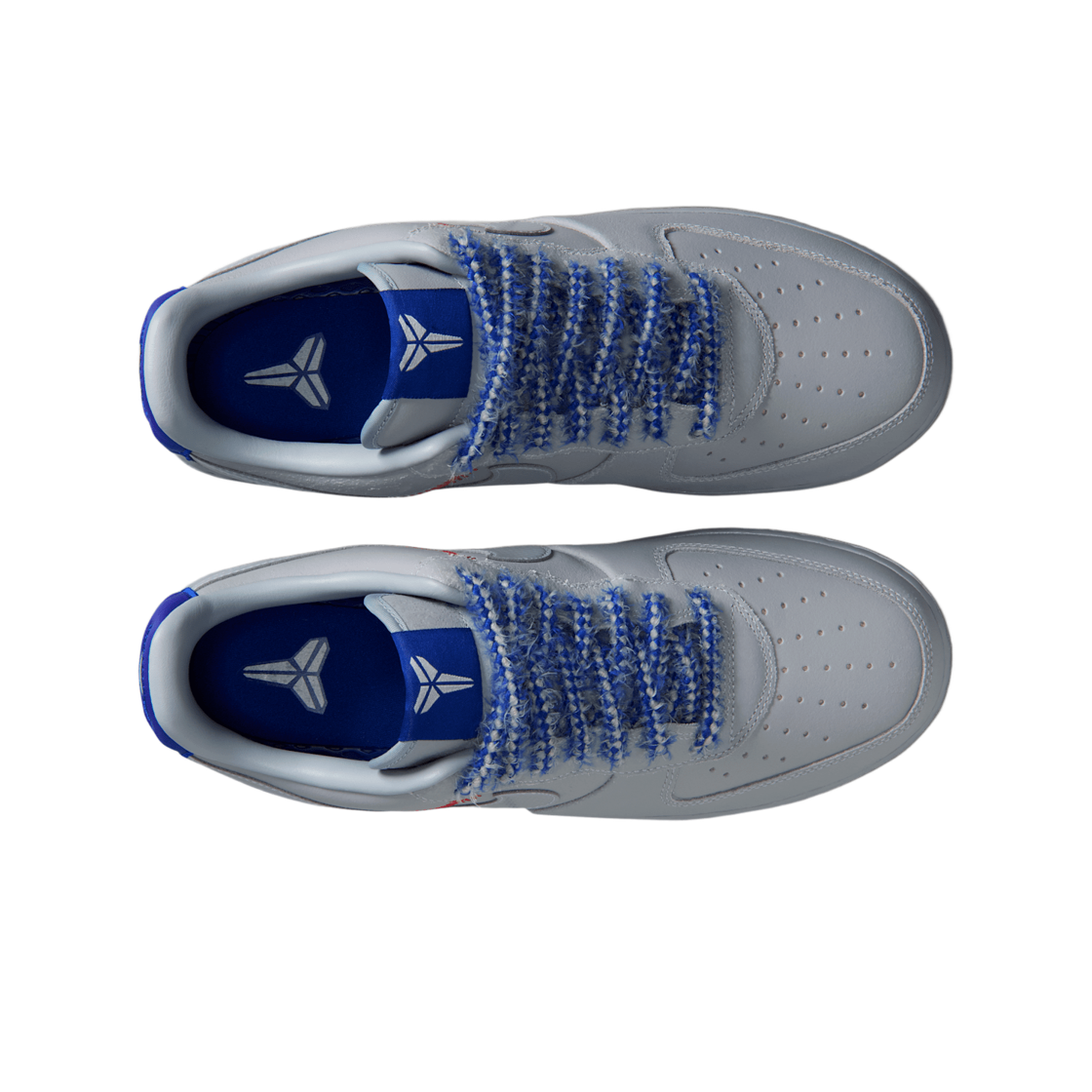나이키 x 코비 브라이언트 에어포스 1 로우 프로트로 울프 그레이 앤 러쉬 블루(Nike x Kobe Bryant Air Force 1 Low Protro Wolf Grey and Rush Blue) - 2