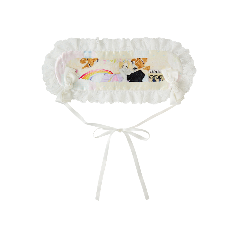 26ssac02wh YOUTHBATH x Motka Headdress_Rainbow