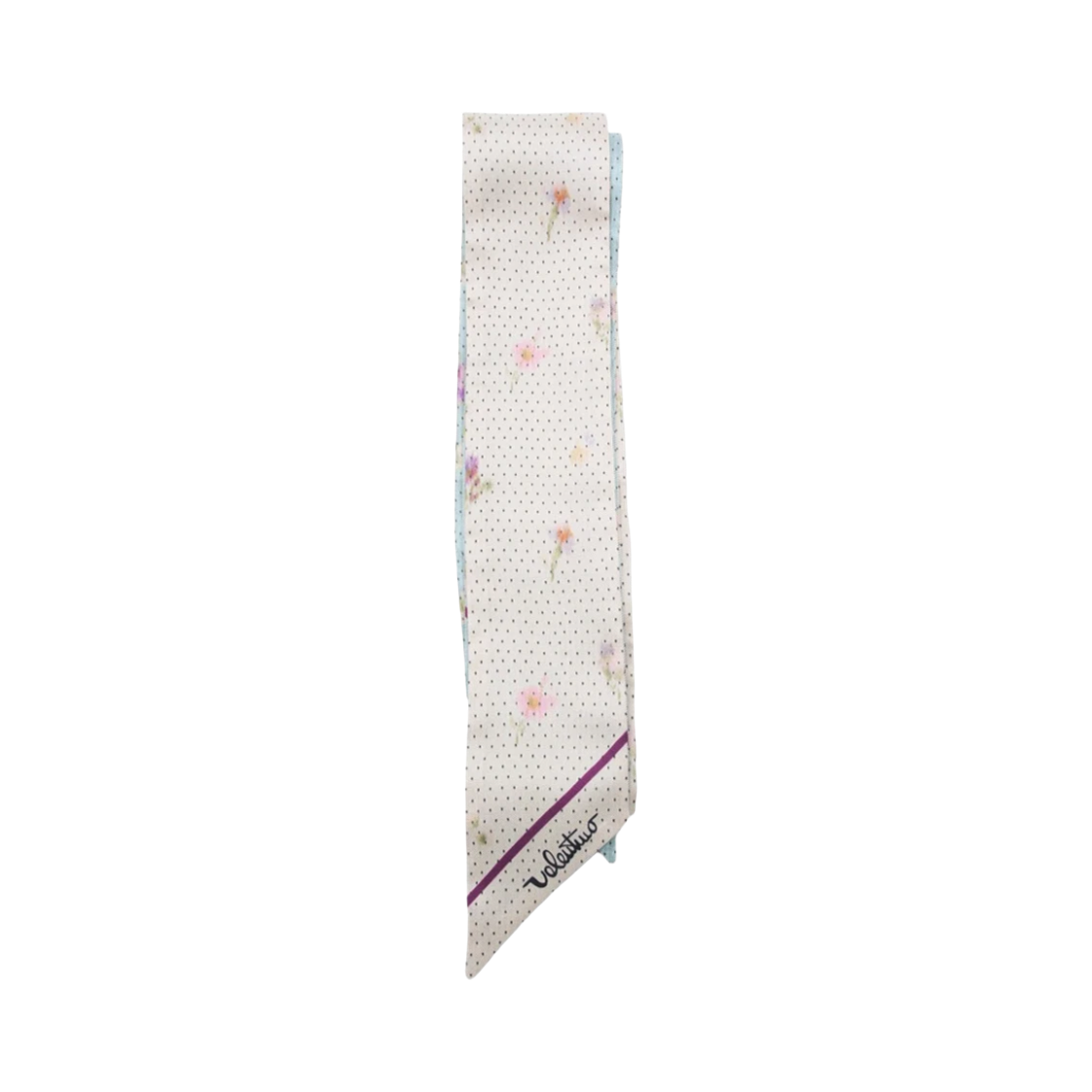 8W2E6017 JJA C7K 26S [25% 쿠폰] (W) Valentino Silk Scarf White