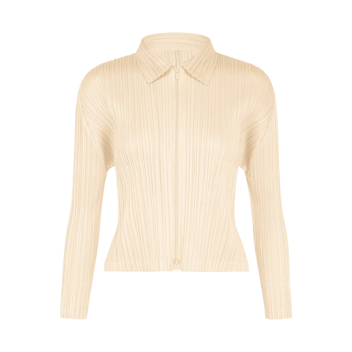 PP63/PP68-JC123-02 (W) Pleats Please Issey Miyake MC August Cardigan Off White