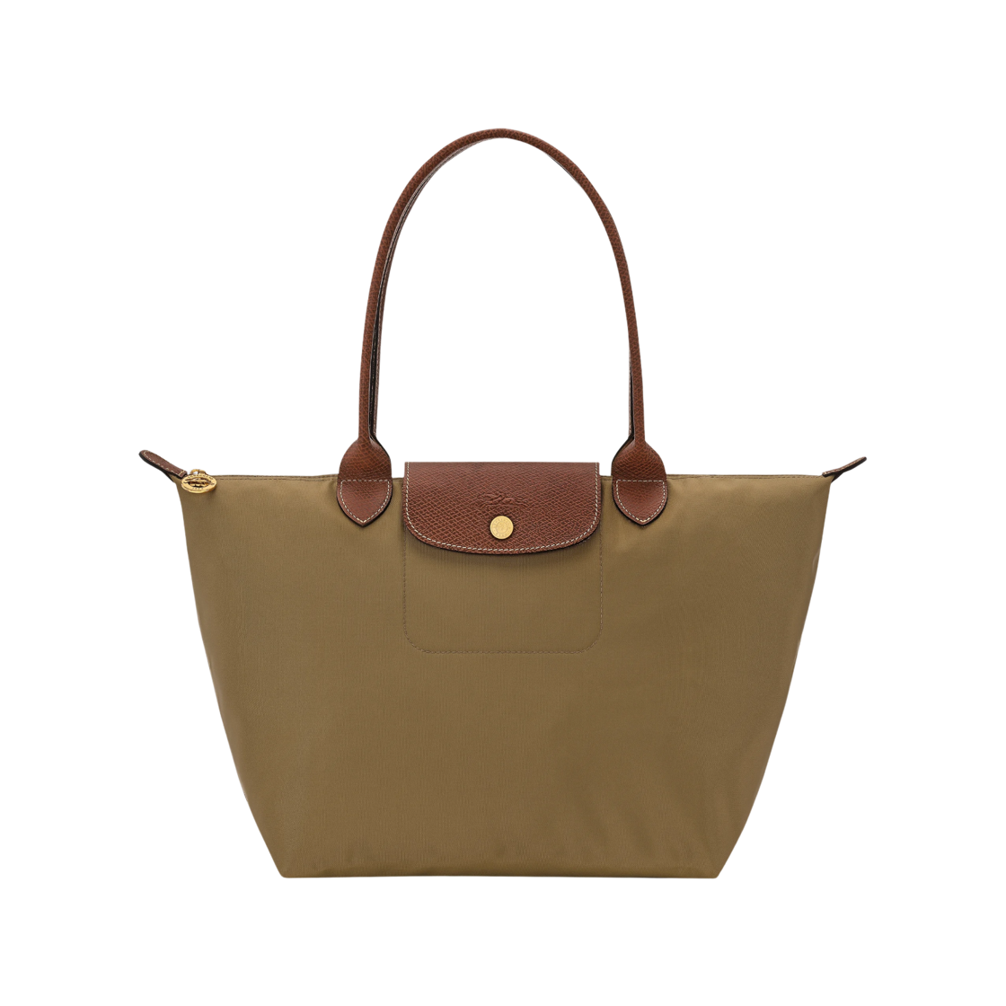 L2605089510 Longchamp Le Pliage Original M Tote Bag Olive
