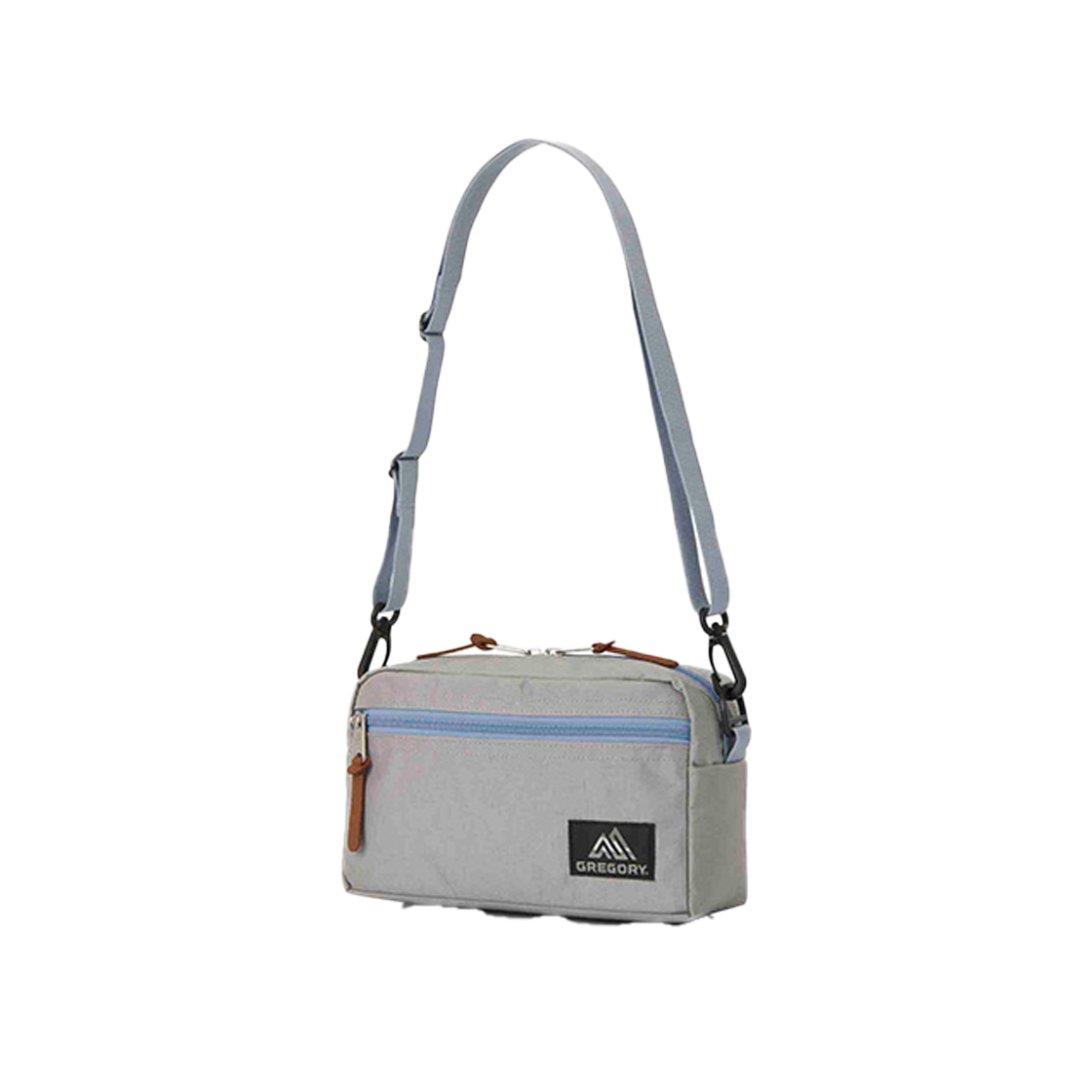 그레고리 패디드 숄더 파우치 M 라이트 그레이X블루 그레이(Gregory Pad Shoulder Pouch M Light Grey X Blue Grey) - 1