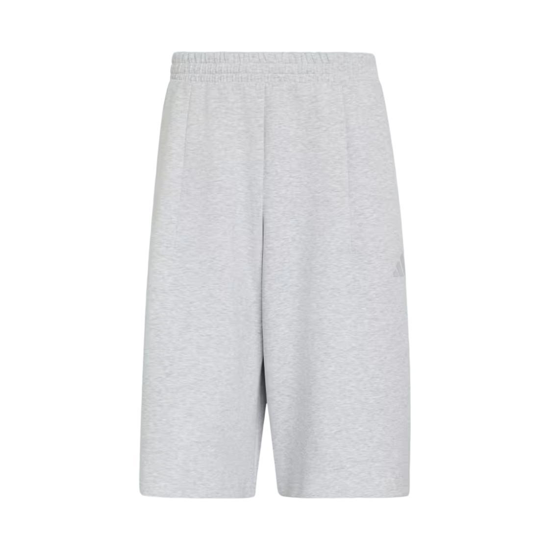 KS2781 Adidas Soft Lux Long Shorts Light Grey Heather - KR Sizing